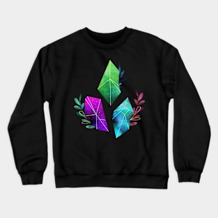 space crystals Crewneck Sweatshirt